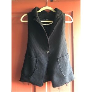 Noctex deconstructed wool vest size large